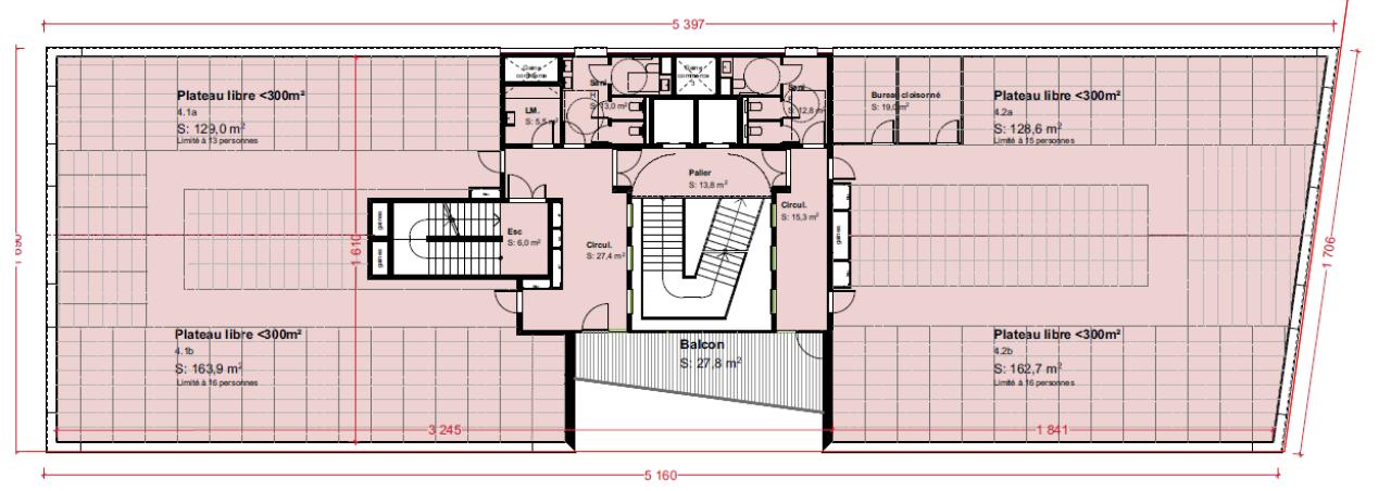 Bureau Rouen 4111m² Vente bureau Rouen Seine-Maritime OVBUR2310403 4